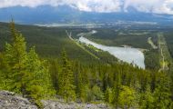 Alberta, Canadian Rockies - Canmore Area  Spray Lakes Trail 02.JPG