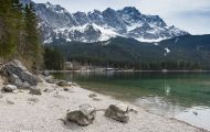Bayern, Oberbayern - Grainau  Eibsee 06.JPG
