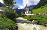 Bayern, Ramsau bei Berchtesgaden - Ort / Malerwinkel 01