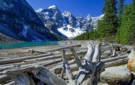 Alberta, Canadian Rockies - Banff Area  Banff National Park, Moraine Lake 01.JPG