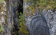 Alberta, Canadian Rockies - Jasper Area  Maligne Canyon 02.JPG