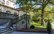 Bayern, Bad Reichenhall - Innenstadt  Kurgarten 07