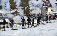 Bayern, Ramsau bei Berchtesgaden - Ort  Weihnachtsschützen.JPG