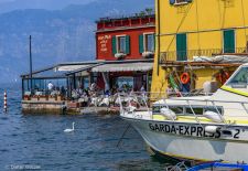 Unterwegs am Gardasee - Malcesine, Hafen