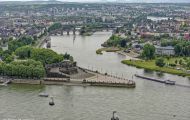 Rheinland-Pfalz, Koblenz - Blick von der Festung Ehrenbreitstein 01