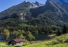 Willkommen im Bergsteigerdorf Ramsau - Hintersee mit Hochkalter.JPG
