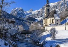 Vier Jahreszeiten im Berchtesgadenr Land - Weltberühmter Malerwinkel in Ramsau