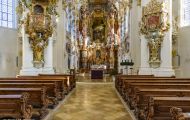 Bayern, Steingaden - Wieskirche 17
