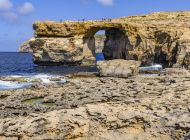 Impressionen aus Gozo - Der weltbekannte Azure Window vor seinem Einsturz
