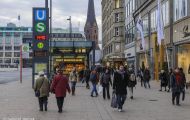 Hamburg, Hamburg - Innenstadt / Jungfernstieg 02