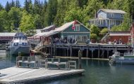 Städte, Kanada - British Columbia Telegraph Cove - Historic Boardwalk 14.JPG