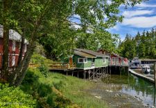 Vancouver Island - Perle im Kanadischen Westen - Telegraph Cove, Historische Gebäude am Boardwalk