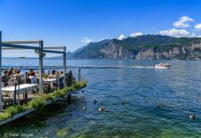 Unterwegs am Gardasee - Malcesine, Lunch auf dem Gardasee