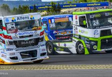Championnat de France Camions du Nürburgring - Repoussé et position défendue