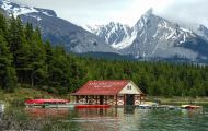 Alberta, Canadian Rockies - Jasper Area  Maligne Lake 01.JPG