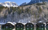 Bayern, Oberbayern - Schönau am Königssee Königssee, Seelände 02.JPG