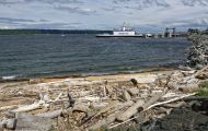 British Columbia, Vancouver Island - Campbell River  Quadra Island Ferry 01.JPG
