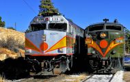 Fahrzeuge, Schienenfahrzeuge - Eisenbahnfahrzeuge / Grand Canyon Railway 04