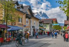 Germisch-Partenkirchen - Die beliebte Fußgängerzone