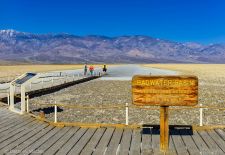 Badwater Bassin, tiefster Punkt in Nordamerika