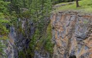 Alberta, Canadian Rockies - Jasper Area  Maligne Canyon 01.JPG