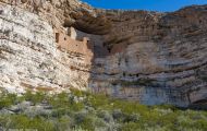 Arizona, Northcentral-Eastern - Camp Verde  Montezuma Castle National Monument 01.JPG