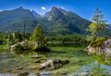 BAVARIAN ALPS - A magical moment at Lake Hintersee