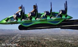 Impressionen aus Las Vegas - Nervenkitzel pur auf dem Stratosphere Tower.JPG