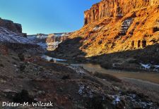 Impressionen vom Colorado River - Winterstimmung am Colorado Riverway, Moab-Utah.JPG