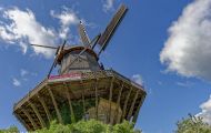 Brandenburg, Potsdam - Park Sanssouci  Historische Mühle 02.JPG