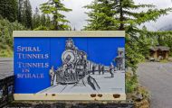 British Columbia, Kootenay Rockies - Yoho National Park Spiral Tunnels 01.JPG