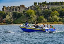 Unterwegs am Gardasee - Sirmione, Bootstour um die Halbinsel