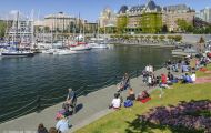 Städte, Kanada - British Columbia  Victoria - Inner Harbour Area 01.JPG