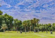 Golfen, 65m unter dem Meeresspiegel