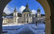 Bayern, Ettal - Benediktinerabtei und Kloster 09