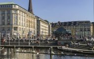 Hamburg, Hamburg - Innenstadt / Jungfernstieg 03