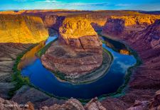 SEHNSUCHTSLANDSCHAFTEN im Amerikanischen Westen - Sonnenaufgang am Horseshoe Bend