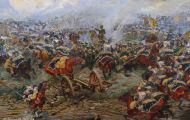 Wallonisch-Brabant, Waterloo - Schlacht von Waterloo  Panorama 08.JPG