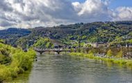 Rheinland-Pfalz, Cochem - Moselufer und historische Altstadt 03