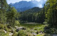 Bayern, Oberbayern - Grainau  Eibsee 10.JPG