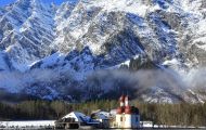 Bayern, Oberbayern - Schönau am Königssee Königssee, Schifffahrt 05.JPG