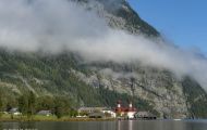 Bayern, Oberbayern - Schönau am Königssee Königssee, Schifffahrt 07.JPG