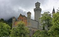 Bayern, Schwangau - Hohenschwangau / Schloss Neuschwanstein 09