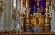 Bayern, Steingaden - Wieskirche 22