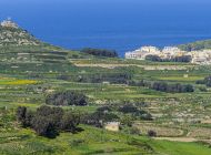 Impressionen aus Gozo - Blick von der Zitadelle in Victoria auf die Umgebung