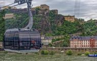 Rheinland-Pfalz, Koblenz - Innenstadt / Rheinufer - Seilbahn 02