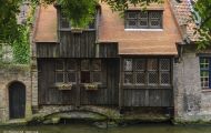 Städte, Belgien - Brügge  Zentrum - Bonifaciusbrug 03.JPG