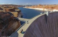 Städte, USA - Arizona  Page - Glen Canyon Dam 01.JPG