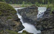 Alberta, Canadian Rockies - Icefields Parkway  Hwy 93, Athabasca Falls 05.JPG