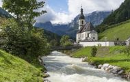 Bayern, Oberbayern - Ramsau bei Berchtesgaden  Ort, Malerwinkel 06.JPG